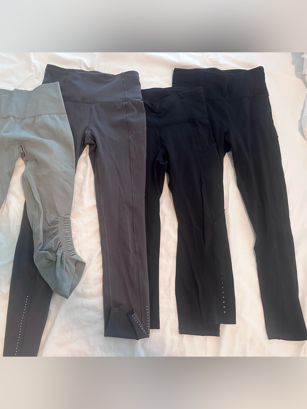 Lululemon yoga pants 4 pairs. All size 4. Used